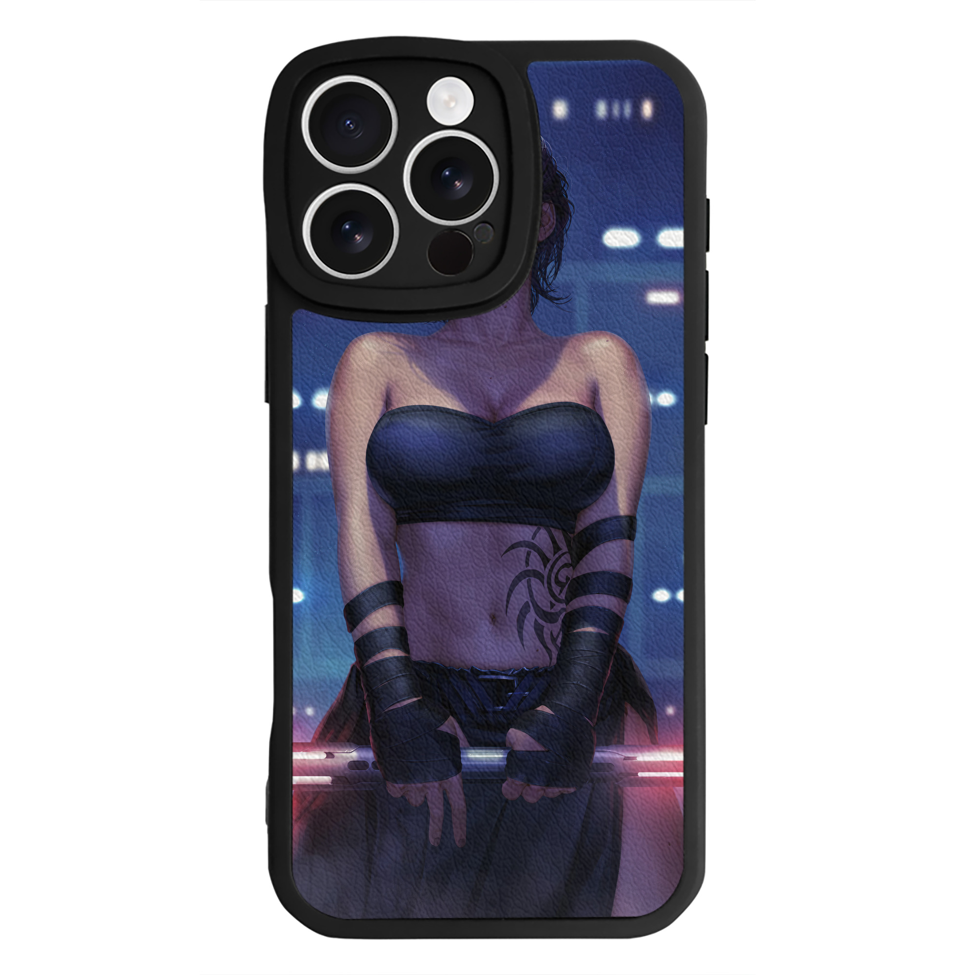 （画像用） スター・ウォーズ Star Wars 【iPhone 16シリーズ対応】シリコンスマホケース（レザー調） 材質：シリコン